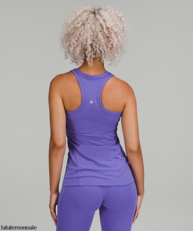 Lululemon Damen DELULU554 | Charged Indigo Align Hüftlanges Tanktop Mit Racerback Nur Online